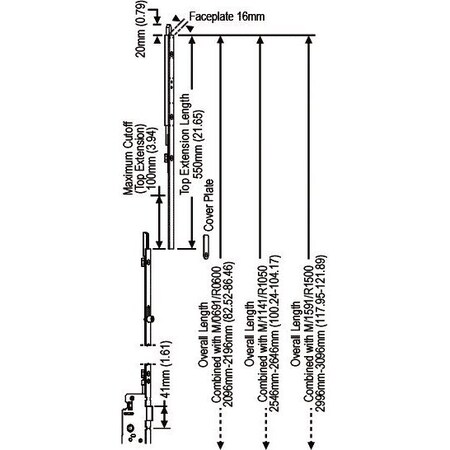 Strybuc Manual Top Shootbolt Ext 850-8778615
